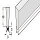 HafeleFld 100U Track Seal 6.0m Black
