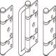 Hinge Handle Set Offset for Folding Patio Doors Slido Fold 100-U Top hung end folding system Satin finish