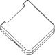Cover Cap for Tiomos Flap Hinge Steel Tiomos Night - Anthracite