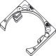 Tiomos Flap Hinge Adapter Plt NP