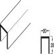Hawa Junior/Bifold/TS Btm Chnl 2.5m
