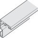 Side Fixing Profiles for Hawa-Junior Top Tracks For wooden door systems For Hawa-Junior 80 length 2500 mm