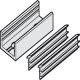 please look Top hung system Silver anodised aluminium finish