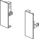 MXS Internal Drawer Fnt Brkts 135mm Plastic Grey