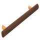 Tilaa Bar Handle Smoked Oak/Copper 160mm Fixing Centres