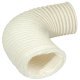Manrose 125mm Flx Hose FR PVC Wht 3m