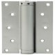 Spring Hinge Single Action 150 x 96 mm Stainless Steel Silver lacquered steel
