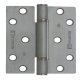 Butt Hinge 3 Knuckle 100 x 86 mm Stainless Steel Hi-Load Staggered hole pattern Satin