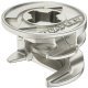 Minifix 15 Housing 15mm wo Rim Nickel Col