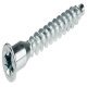 Confirmat Screw D10x70mm D5.0mm SZ3 Steel Glv
