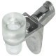 Gls Shelf Support D5mm Plug Zinc Alloy NP