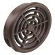 Vent Trim Rectangle D48mm Plastic Brown