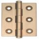 Butt Hinge Button D6.5x 50x38mm Brs SN