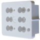 NPS P600 Spacer UH 25mm Plastic Wht