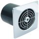 Extractor Fan Standard Wall or Ceiling System 100/125/150 Long life motor System 6 190 x 190 mm chrome