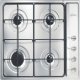 Smeg Cuc S64S Hob Gas 4Z Stainless Steel