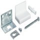 Cabinet Hanger for Mounting on the Left Right or in the Middle Cover cap colour:  White