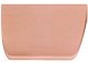 Nick Pull Handle Aluminium Brush Copper 160mm Fixing Centres