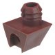 Cabinet Connector with Dowel Plug for Ø 10 mm Hole Arret White