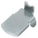 Shelf Support w Hole 16x28mm Steel Glv