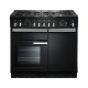 Rectangle PROP100DFFGB/C Range DF Chrome/Black