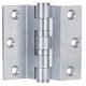 Storm Proof Cranked Hinge 75x66mm Brs Polished Brass