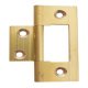 Flush Hinge 64x19mm Inset Stght 290 Self