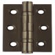 Butt Hinge 2BB Sqr 76x51mm Steel Black