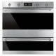 Smeg Cls DOSP6390X Ovn Dbl BI MF Black/Stainless Steel