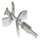 Worktop Connect Bolt D35/M6x65mm Steel Glv