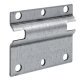 Atlas Lrg Wall Plate 131x86mm Steel/Zinc Alloy ZP