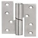 Butt Hinge 102 x 76 mm Grade 304 Stainless Steel size 101 mm Falling hinge anti-clockwise closing satin