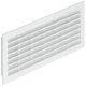 Ventilation Grille Rectangle 299x120mm Plastic White