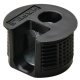Rafix 20 FF Housing wo Ridge 19mm Plastic Black