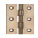 Butt Hinge DPBW D9x76x51mm Ext Brs Polished Brass