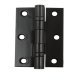 Butt Hinge 2BB Sqr 76x50mm Steel Black