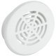 Vent Trim Rectangle D50mm Plastic White
