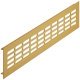 Ventilation Grille Rectangle 500x60mm Aluminium Gold