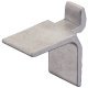 Shelf Support Aluminium Bright for 283.12.013