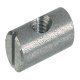 Cross Dowel M6x14mm Centric Bright Steel