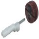 Connnecting Fitting Recessed Plastic Brown
