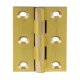 Broad Style Hinge 51x29mm Brass Aged