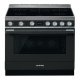 Smeg Por CPF9IPAN Range Ckr Ind Antique/Stainless Steel