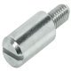 Shelf Support D5mm M4 Sleeve Plug Steel NP