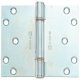 3 Knuckle Hinge Projection Fixed Pin Steel 100 x 124 mm Grade 13 BS EN 1935 Bright zinc