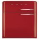 Fridge-Freezer Freestanding Total Capacity 298 Litres Smeg 50’s Style FAB30LRD5UK - Red left hand hinge