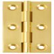 Broad Style Hinge 64x35mm Brass Polished Brass