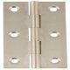 Butt Hinge Sqr 76x40mm Dr.Brass Polished Brass