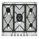 Smeg Vic SR975ZGH Hob Gas 5Z Stainless Steel