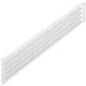 Ventilation Grille Rectangle 57x570mm Aluminium Wht 9010